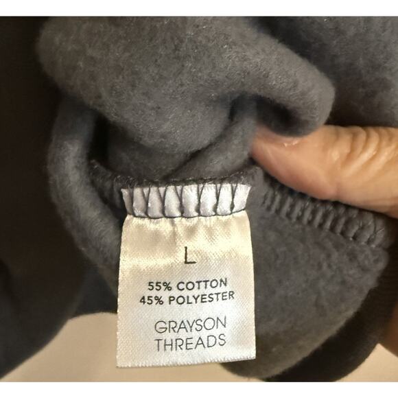 Grayson Threads Peanuts Holiday Sweatshirt, Dark Grey, NEW W TAGS ~ Large - Picture 5 of 8